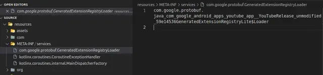 generated extension registry loader — figure from “Even More MobSF – Mobile Application Penetration Testing #4”.