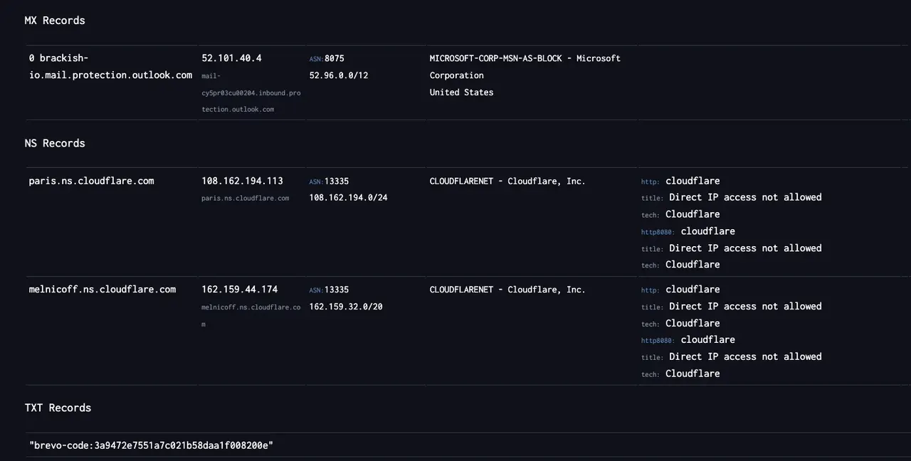 image 7 — figure from “DNS Reconnaissance for Defenders: Using DNSDumpster to Map Your External Attack Surface”.