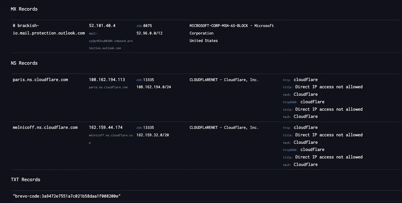 image 7 — figure from “DNS Reconnaissance for Defenders: Using DNSDumpster to Map Your External Attack Surface”.
