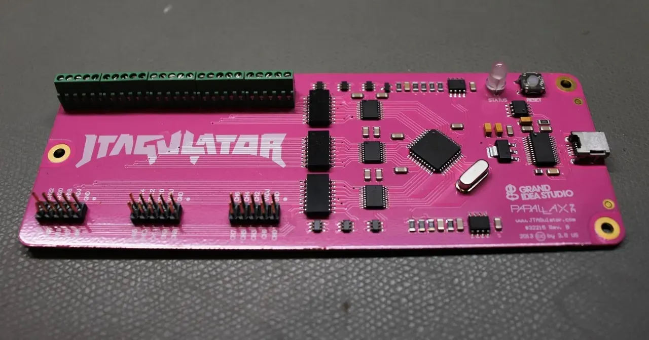 jtagulator — figure from “IoT Penetration Testing Part 1”.